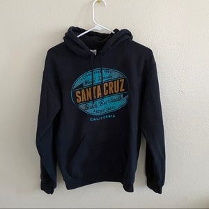Black Santa Cruz Hoodie